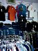jeans, T-shirts, shorts, overalls, jackets, skirts