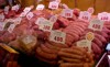 Sausage and Meat Counter