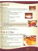 British and Canadian Fare...menu posted January 9, 2008
