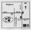 Map to the Gables Restaurant