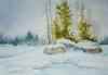 Winter's Charm (11 x 15 inches)
