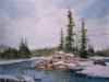 Buckhorn Winter (11 x 17 inches)