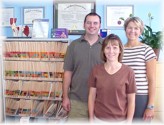 Richard, Pam and Dr. Rawluk