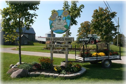 Just 5 km. west of Campbellford