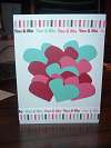 A look at one of the handmade cards designed by owner Jaime Balsom. Keepsake Designer cards...Personalize your thoughfulness :D