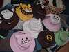 These fabulous sun hats are a two in one treat for your little one while also keeping the sun off their precious faces and heads! Reversible from Lion/Monkey, Frog/Bear, Bunny/Dog & Kitty/Sheep