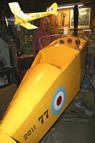 Ted Brookham January 2011 ...Working on  a Tiger Moth launch!