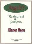 Dinner menu Updated May 24, 2006