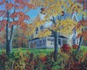 Artist:-  Lanark Village by Vicky Lenz