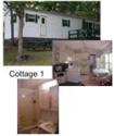 Cottage #1...3 Bedroom, Full Bath, Cable TV, Fully Stocked Kitchen, Deck BBQ, Overlooking the Trent River, Bedding Supplied