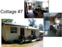 Cottage #7 can accommodate 6 people...3 Bedroom, Full Bath, Cable TV, Fully Stocked Kitchen,Deck & BBQ, Near Playground,