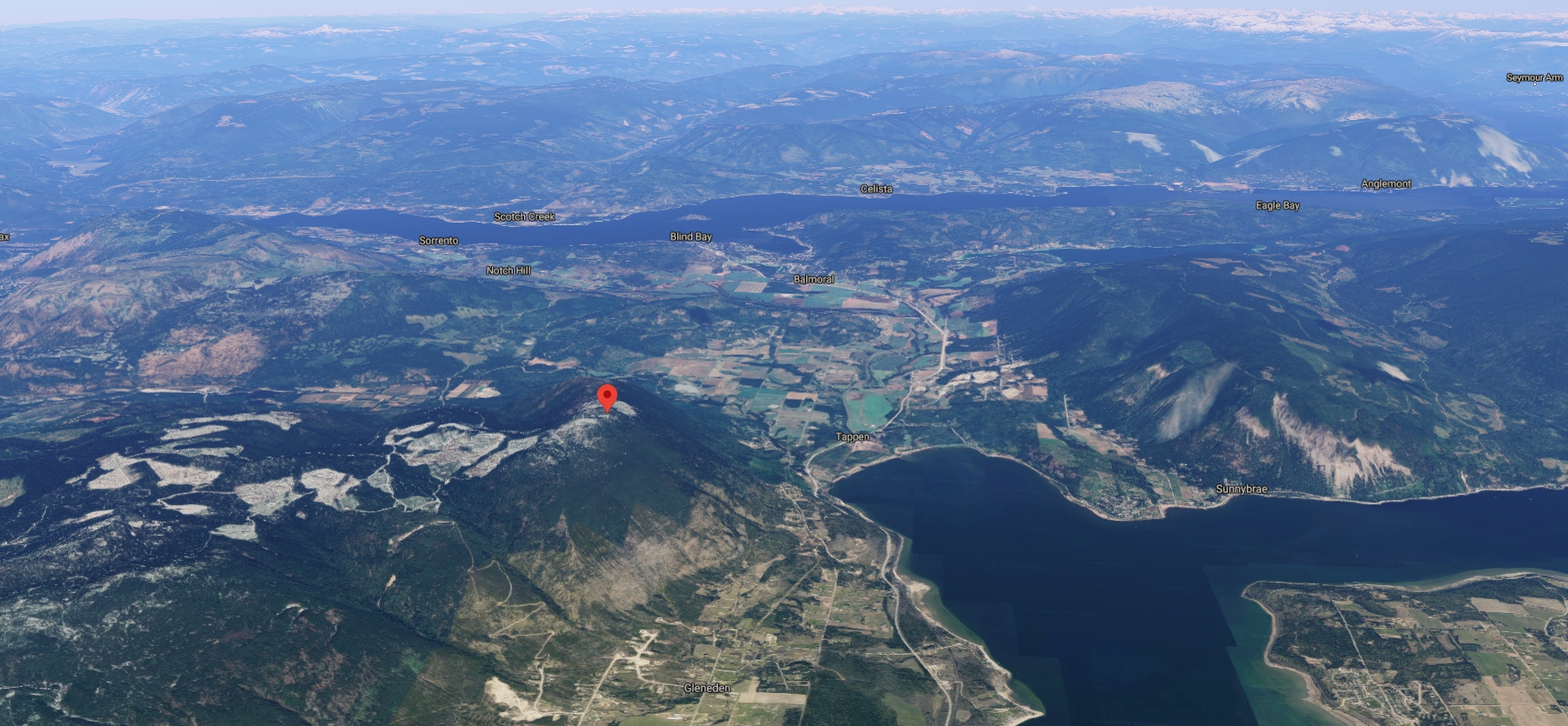 Rural Routes British Columbia - Tappen / Herald Provincial Park / Kault ...