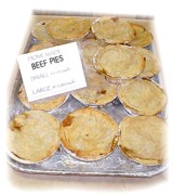 Trent Hills Famous Meat Pies made with Black Angus beef!