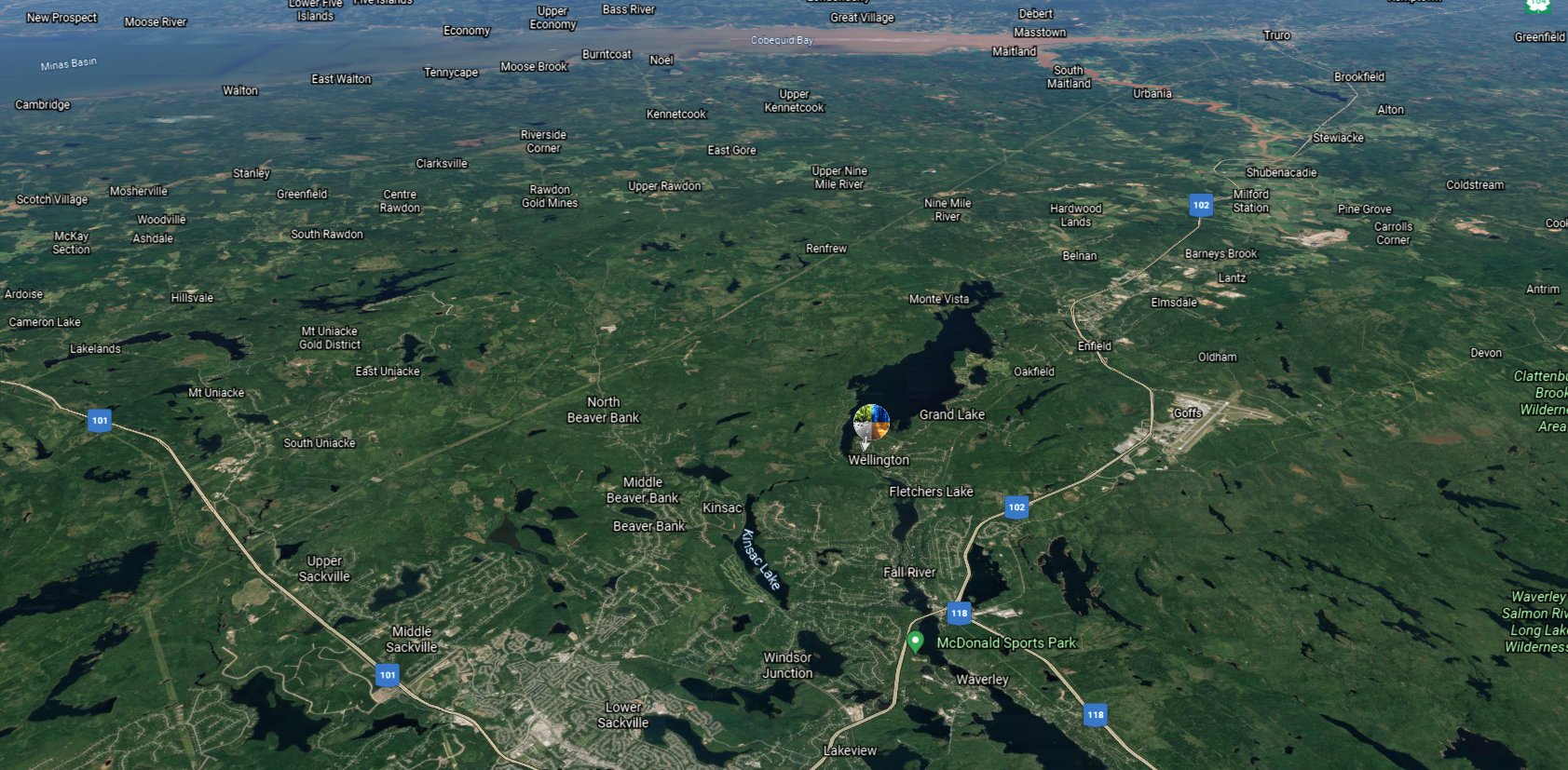 Rural Routes Nova Scotia - Wellington (Sackville)