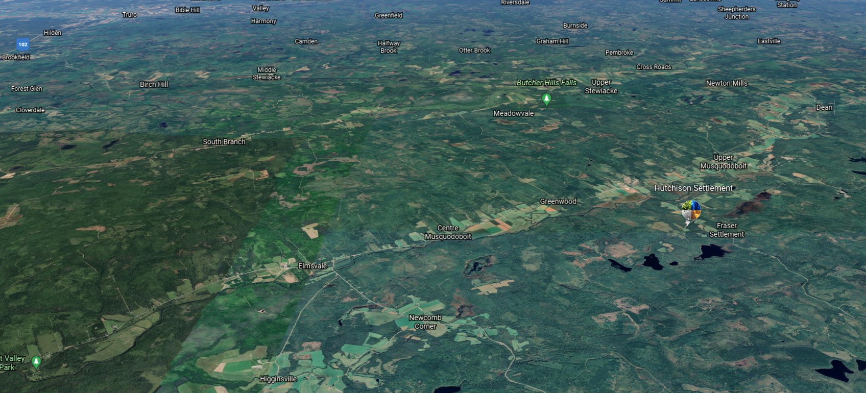 Rural Routes Nova Scotia - Fraser Settlement / Dedication Lake ...