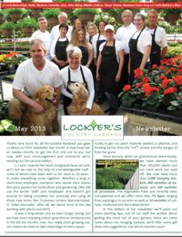 Spring Newsletter May 2013