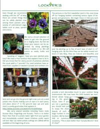 Spring Newsletter May 2013
