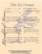 Breakfast (Menu posted October 15, 2023)