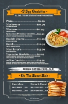 Breakfast Menu Posted July 05, 2022