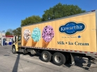 Early morning delivery of the Best Ice Cream