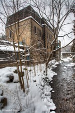Dods’ Knitting Mill Built along Shaw’s Creek in Alton in 1881 by Benjamin Ward, and operated as a knitting mill until 1965.