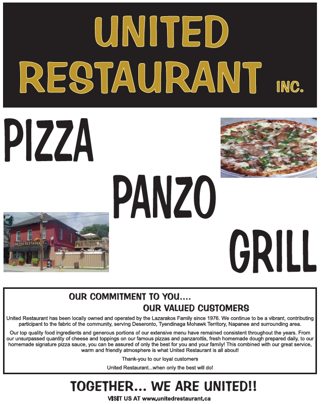 United Restaurant...Our Commitment to you