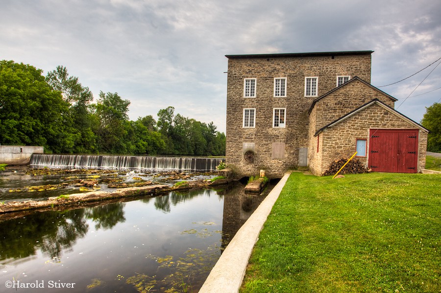 Spencerville Mill Built in 1864 in Spencerville by Robert Fairbairn and operated as a gristmill.