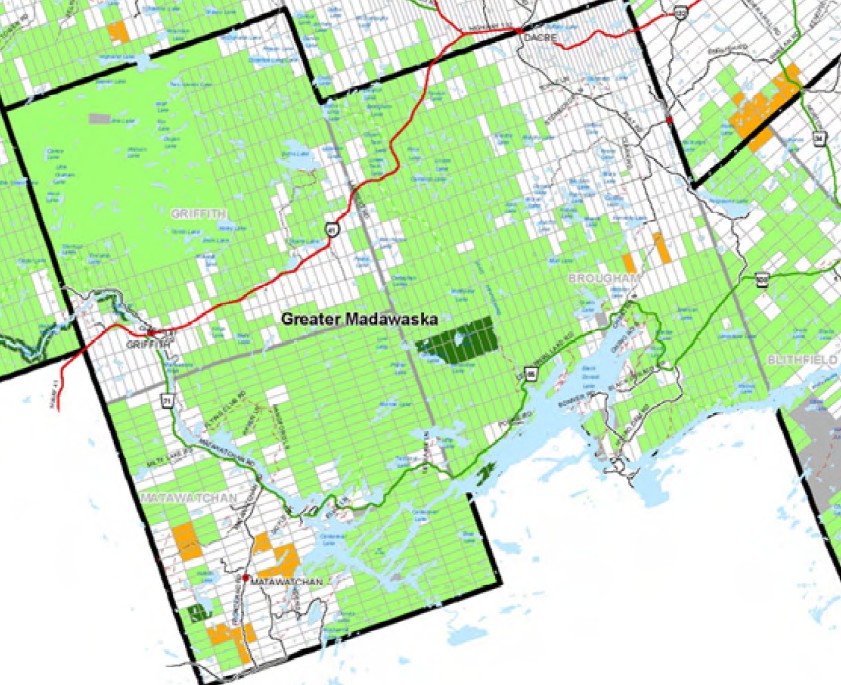 Rural Routes Township Of Greater Madawaska Lower Tier Renfrew
