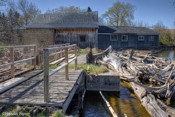 Scone Mill Built in the village of Scone in 1856 along the Rocky Saugeen River and operated as a gristmill. It was suffered severe damage in a flood in 2010.