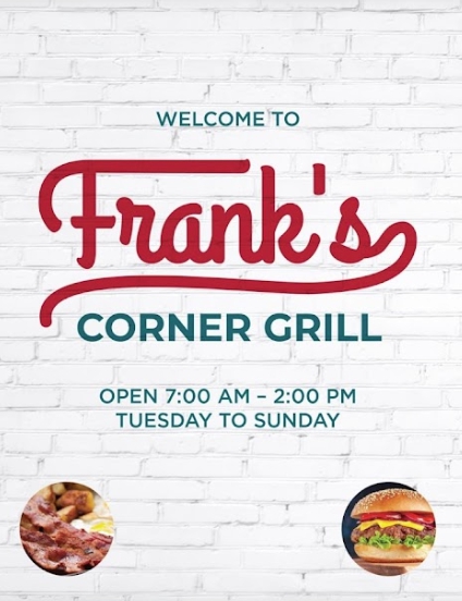 Frank's on sale grill menu